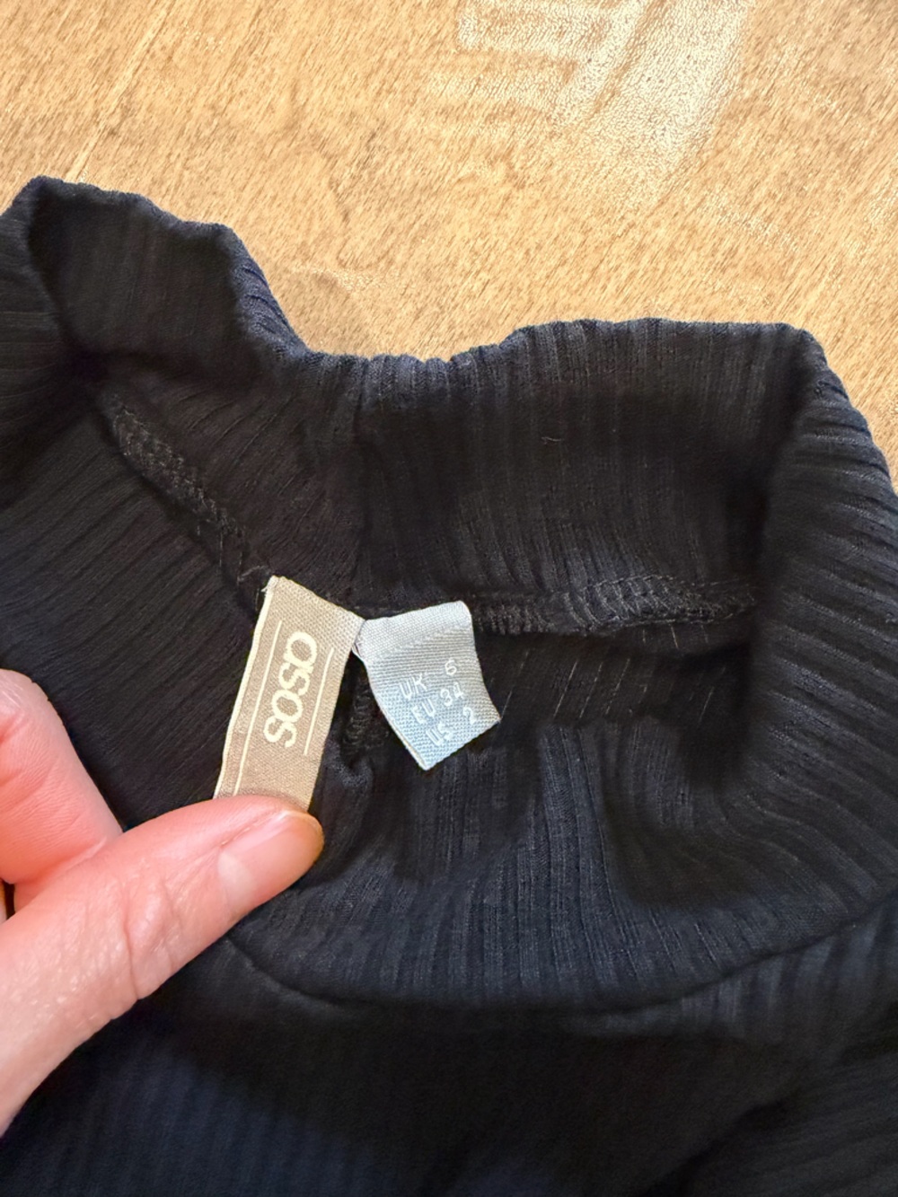 ASOS Midi Ribbed Dress - Picture 4 of 4